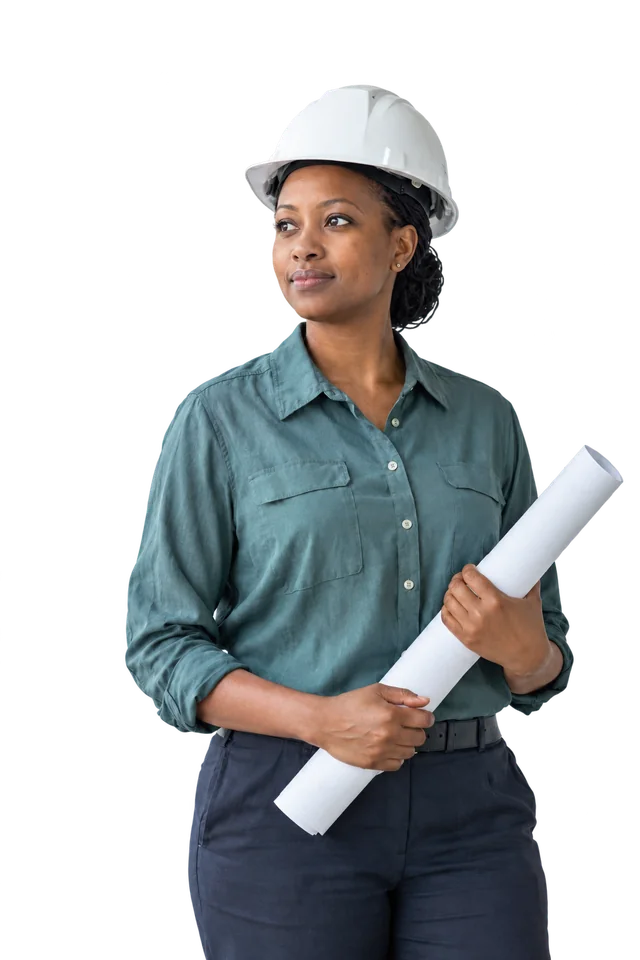 Photorealistic portrait of an infrastructure engineer